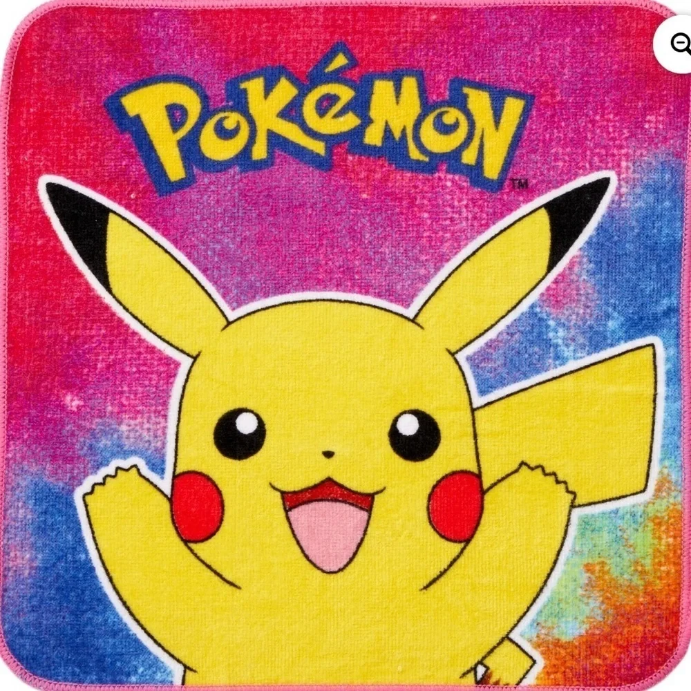 Pokémon Kids Cotton Tie Dye 2 Piece Towel and Washcloth Set